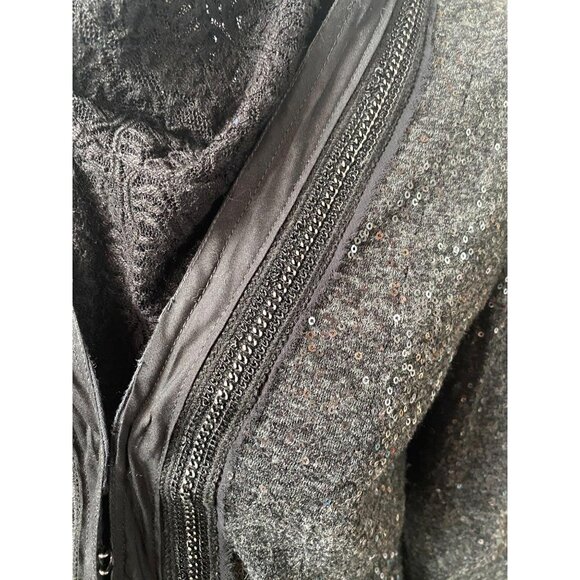 Max & Co Sequin Embellished Jacket Womens M - Picture 2 of 13